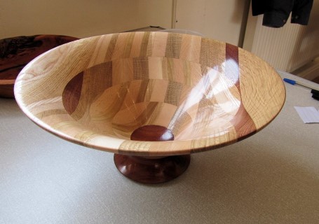 Segmented bowl by Chris Withal